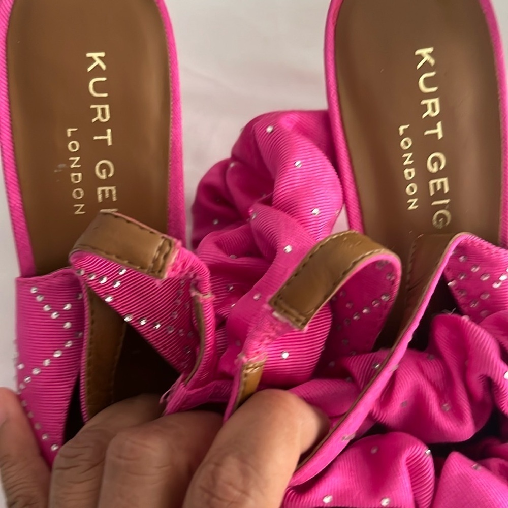 KURT GEIGER LONDON Women's Pink Stiletto Heels - Picture 11 of 14